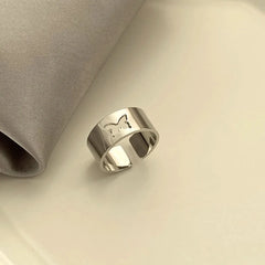 2 قطعة من حلقات الفراشة العتيقة