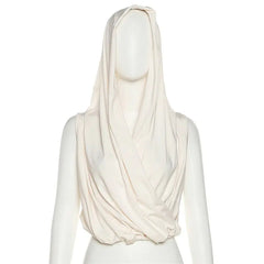 بلوزة قصيرة بغطاء رأس من On The Move