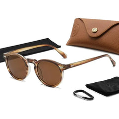 نظارات شمسية دائرية مستقطبة