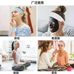 عصابة رأس من الصوف المرجاني الناعم للمكياج