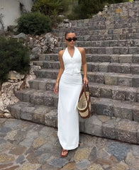 قمصان أنيقة بدون أكمام وتنانير بفتحة