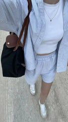 حقيبة كتف بتصميم فرنسي