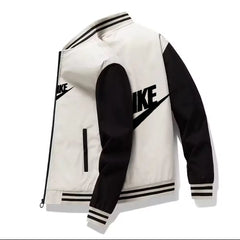 سترة تخييم خريف 2023 سترة رياضية خارجية مطبوعة عالية الجودة للرجال مع غطاء للرأس ومضادة للرياح سترة رياضية كاجوال عصرية من العلامة التجارية