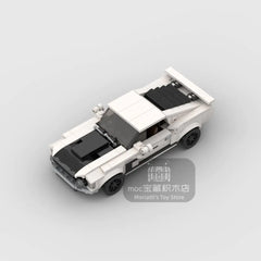 مكعبات بناء فورد موستانج موديل 1969 من شركة MOC