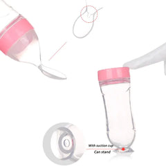 زجاجة رضاعة آمنة للأطفال حديثي الولادة سعة 90 مل