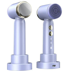 فرشاة تنظيف الوجه الكهربائية بالموجات فوق الصوتية 6 في 1