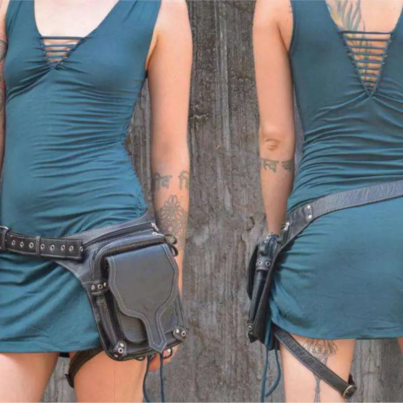 Mid-century Punk Retro Waist Bag