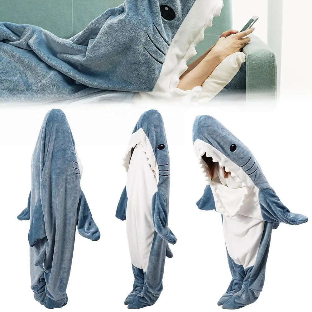 Shark Sleeping Bag Pajamas (CAN'T APPROVE)