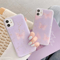 Purple Butterfly Case