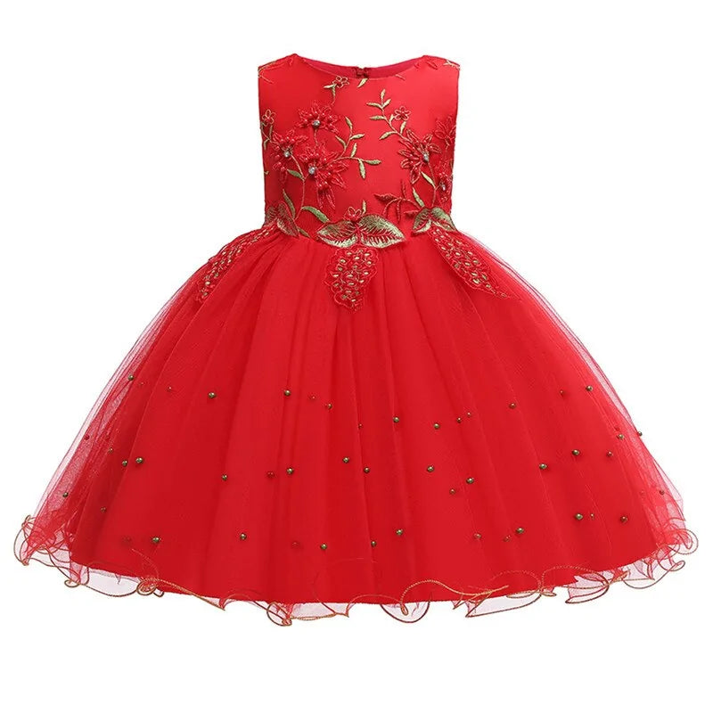 Flower Tulle Dress