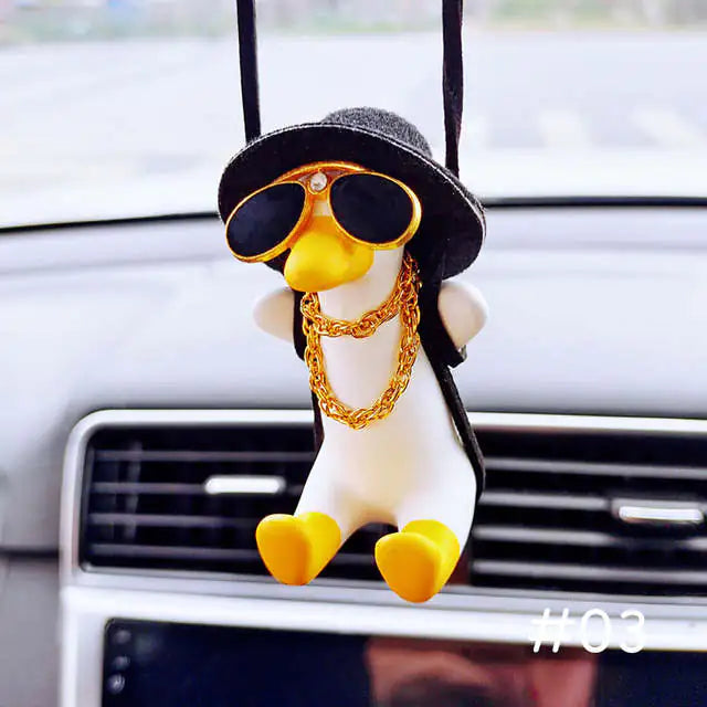 Duck Car Pendant Decoration