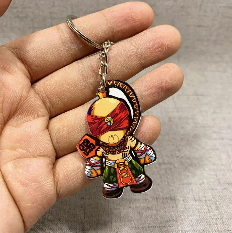 Cute Cartoon LOL Keychain