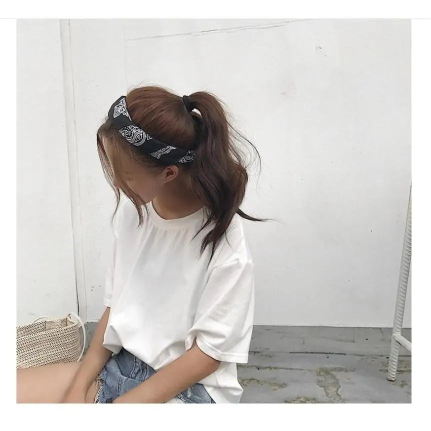 'Love Yourself’ Printed Oversized Baggy T-Shirt
