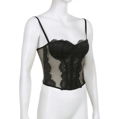 Emma Lace Corset Elegant Undergarment Choice