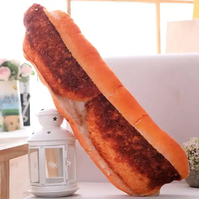 وسادة محشوة على شكل خبز