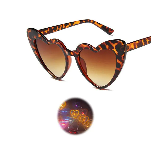 Love Special Effect Heart-shaped Glasses