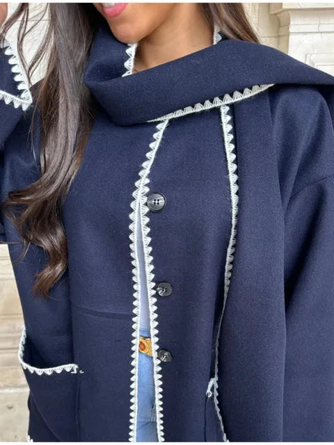 معاطف نسائية سميكة من القطيفة