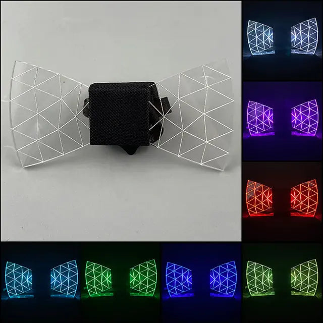 Colorful LED Luminous Glowing Neon Glasses