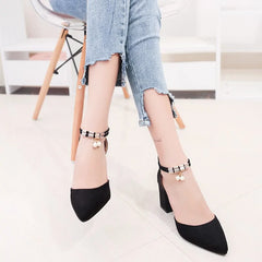 Women's Thick Rough High Heel