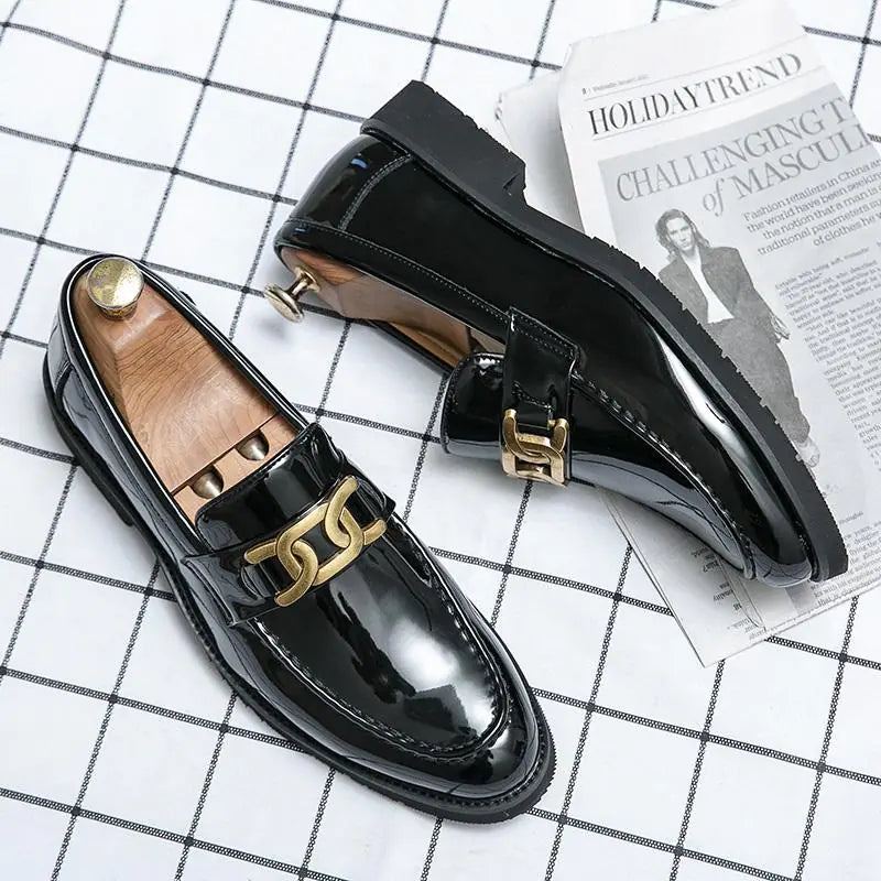 The Roveleto - Italian Fashion style Leather Loafers For Men