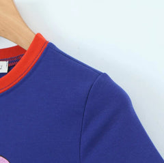 تي شيرت قصير مطبوع عليه Blow Me Graphic Ringer