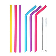 Silicone straws