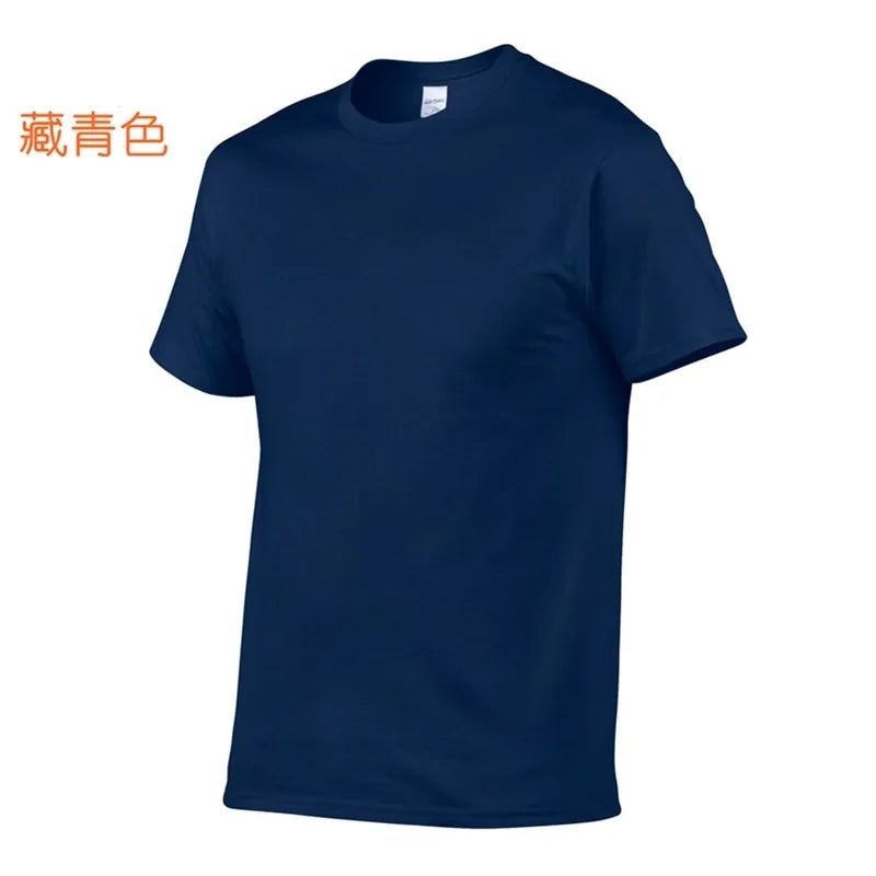 Solid Color Men's / Women Plain T-Shirt