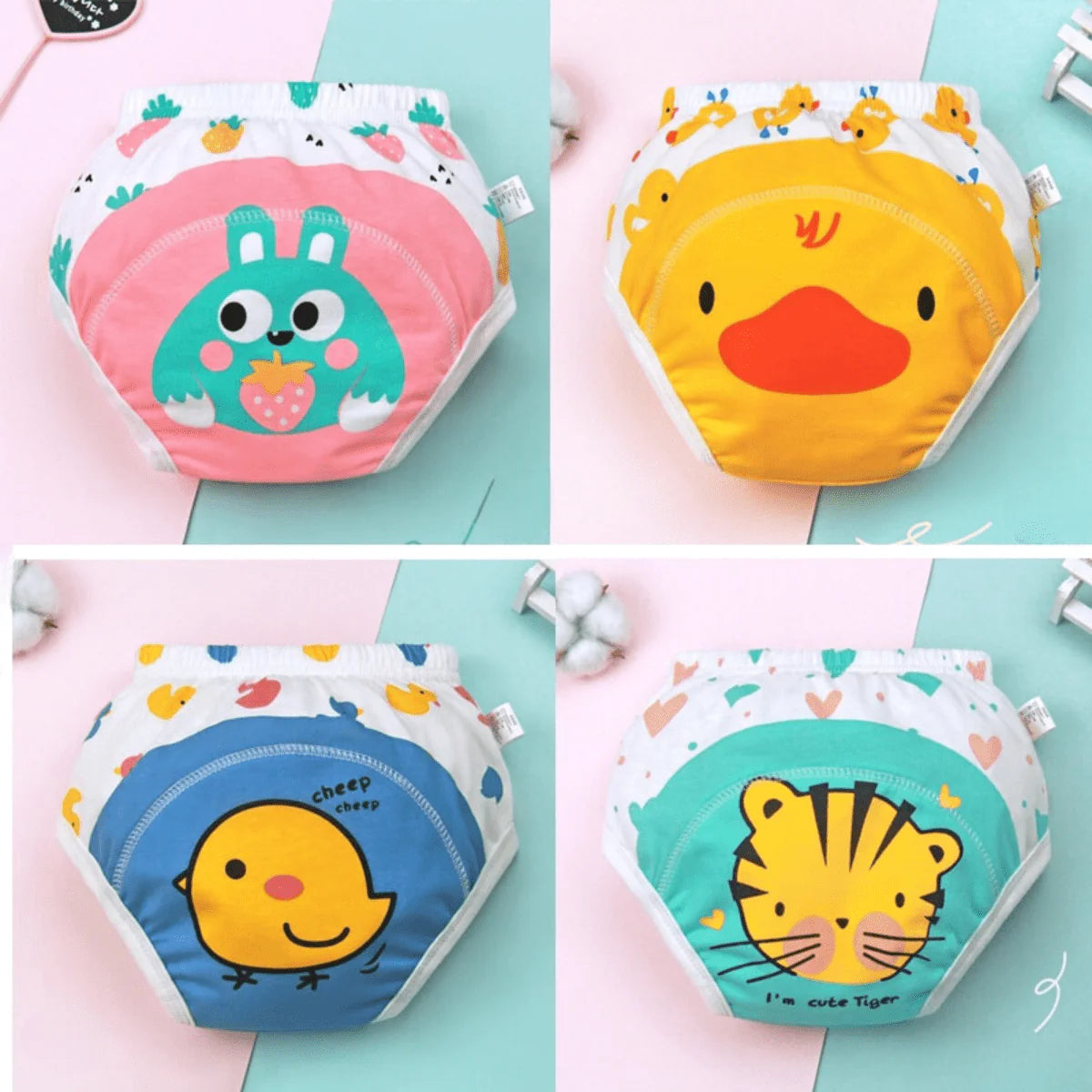 ملابس داخلية تعليمية لتنظيف الأطفال