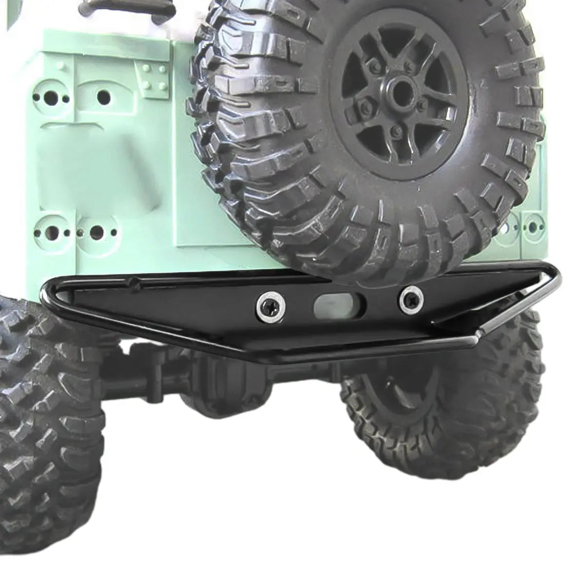 Metal Rear Bumper With Tow Hook