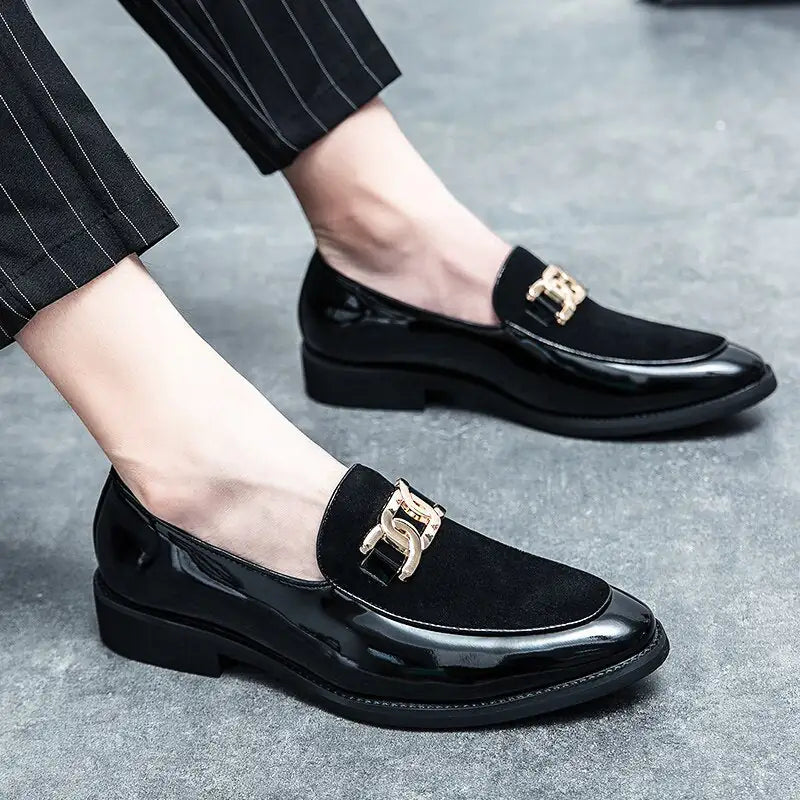 The Roveleto - Italian Fashion style Leather Loafers For Men