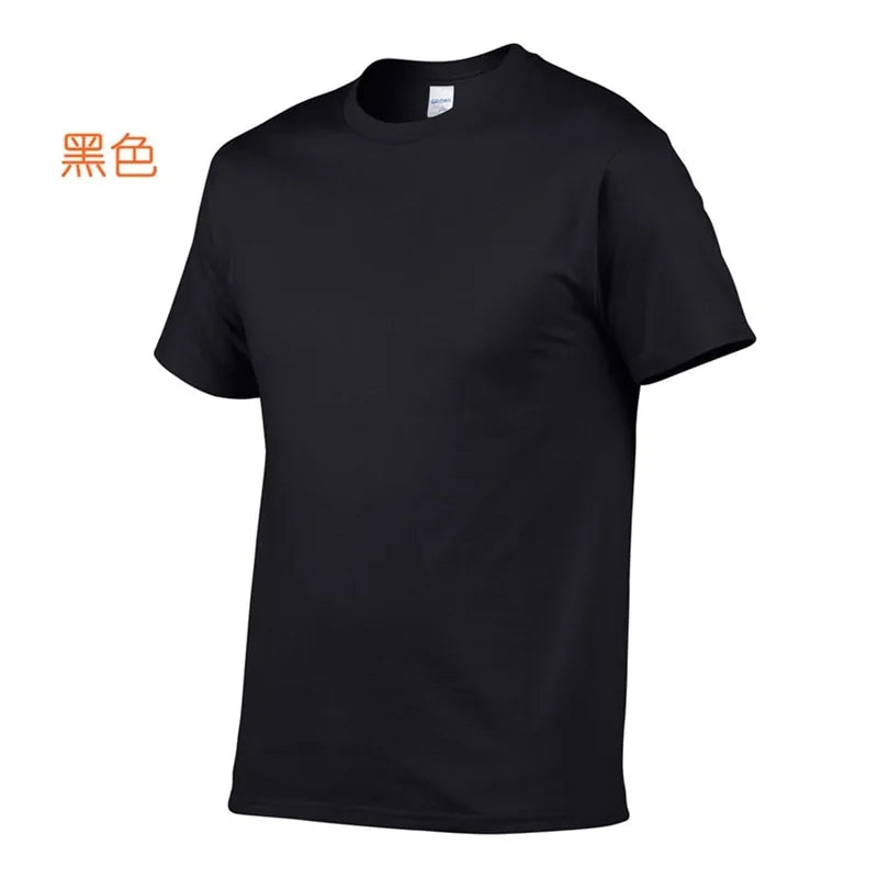 Solid Color Men's / Women Plain T-Shirt