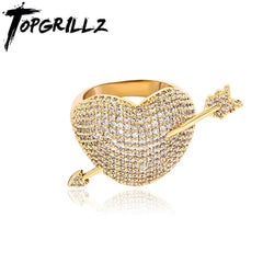 زوجان من أسهم القلب الصغيرة