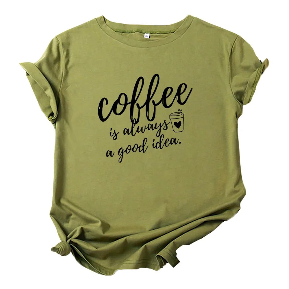قمصان مضحكة مكتوب عليها Mama Needs Coffee