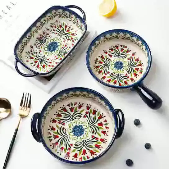 Nordic Ceramic Dinnerware Bakeware Set