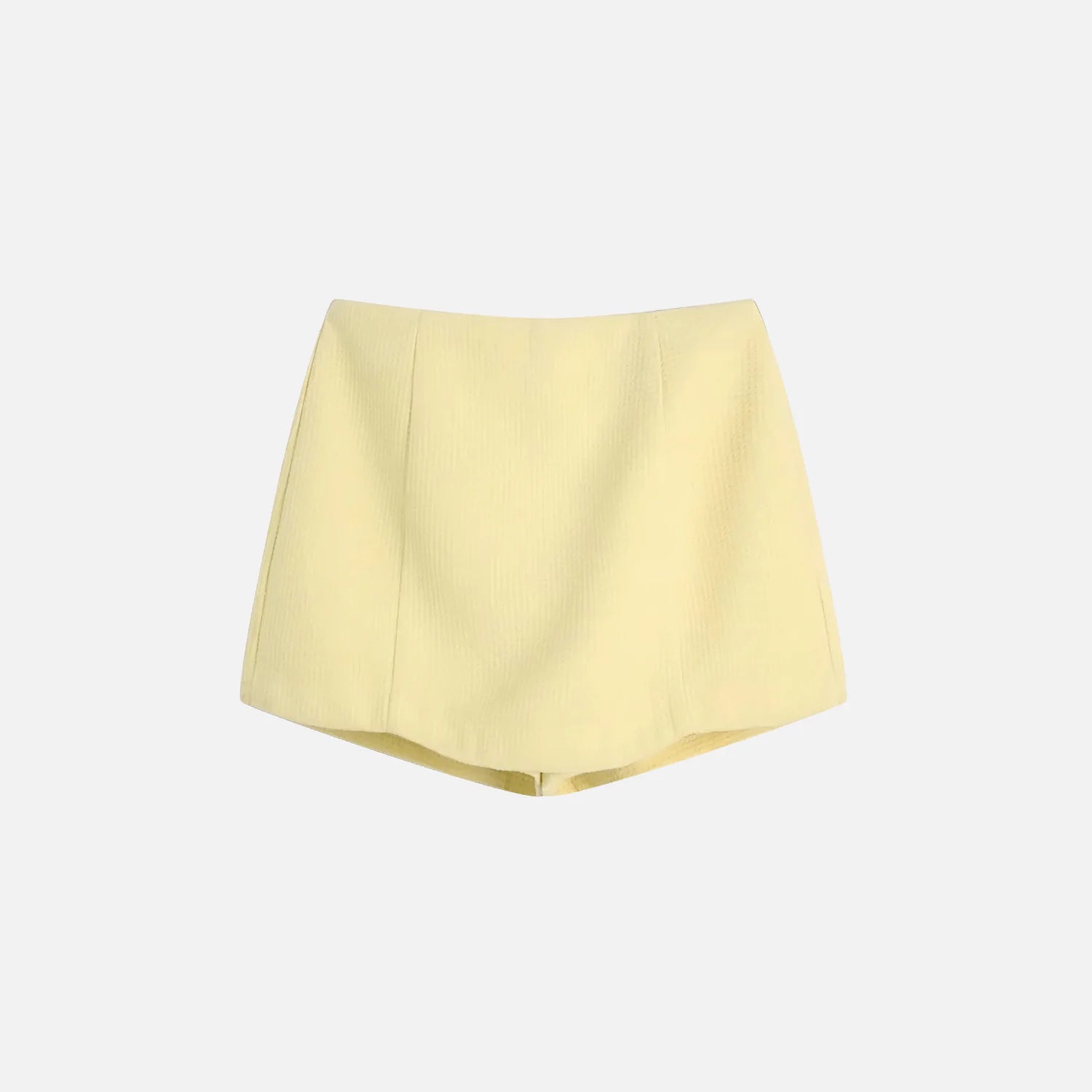 Yellow Casual Shorts