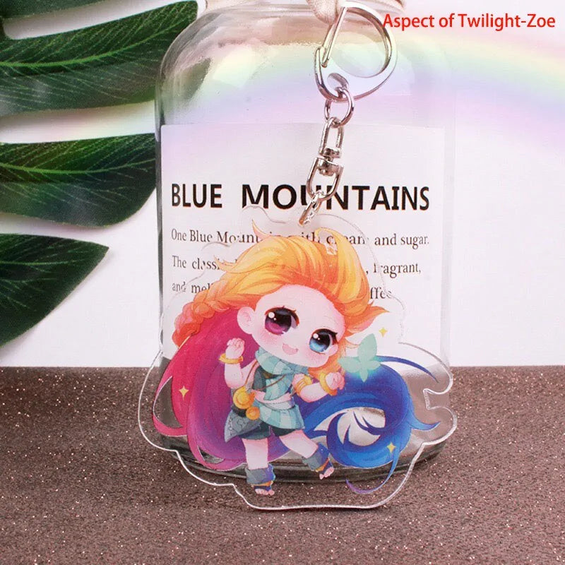 Cute Cartoon LOL Keychain