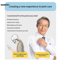 دعامة رقبة قابلة للتعديل لتخفيف الألم