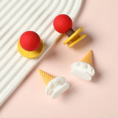 Glowing Shark Shoe Decorations, Removable Fins