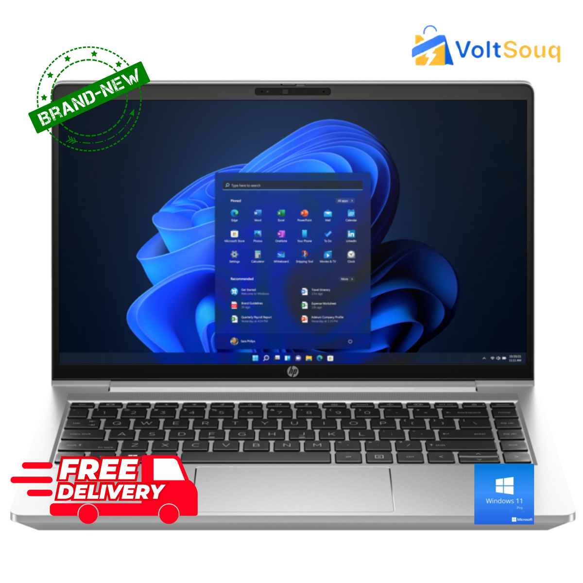 HP PROBOOK 440 G10- CORE I5 1335 U- 8GB RAM , 512 SSD , كاميرا ويب BT, 14.1 FHD شاشة BLACKLIGHT WIN 11 PRO