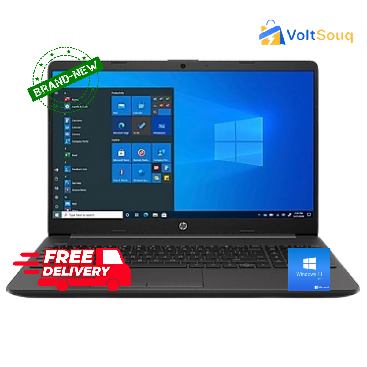 اتش بي 250 G10- CORE I5 1335 U- رام 8 جيجا، 512 اس اس دي، كاميرا ويب، BT، شاشة 15.6 فل اتش دي، اسود ويندوز 11 برو