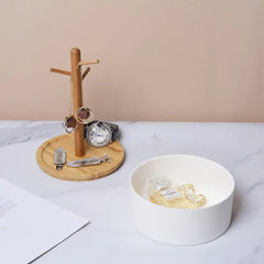 رف تخزين الفروع صندوق تخزين المجوهرات