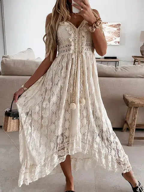 فستان نسائي صيفي ماكسي