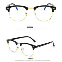 نظارات كلاسيكية مضادة للضوء الأزرق