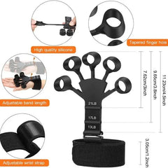 Silicone Finger Strengthener & Trainer