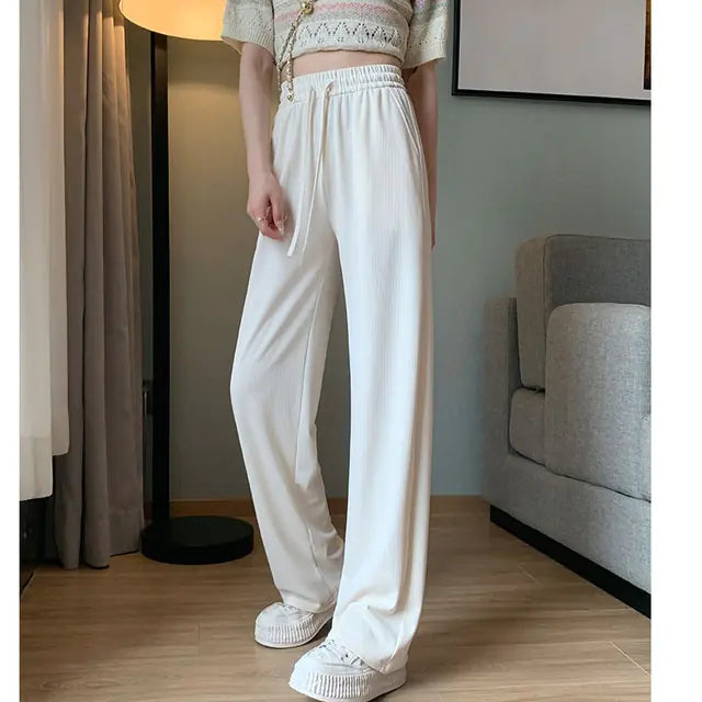 Women's Chic Vintage High Straight Pants