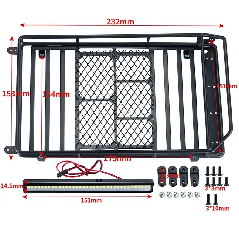 LED Roof Rack Carrier