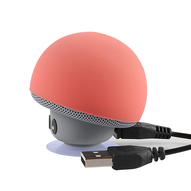 Mini Waterproof Mushroom Bluetooth Speaker