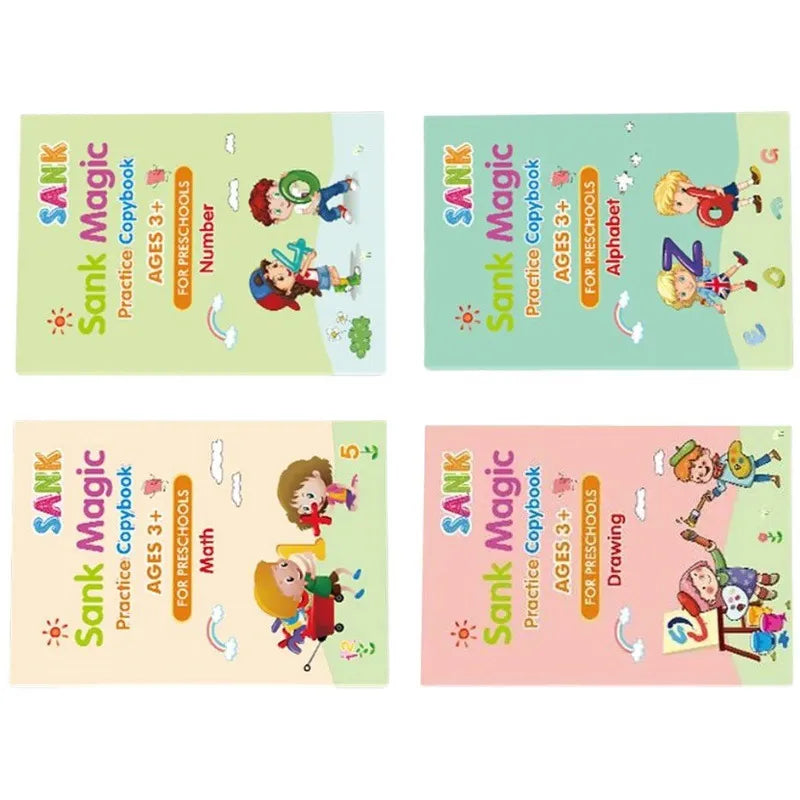 Hard Pen Practice Copybook