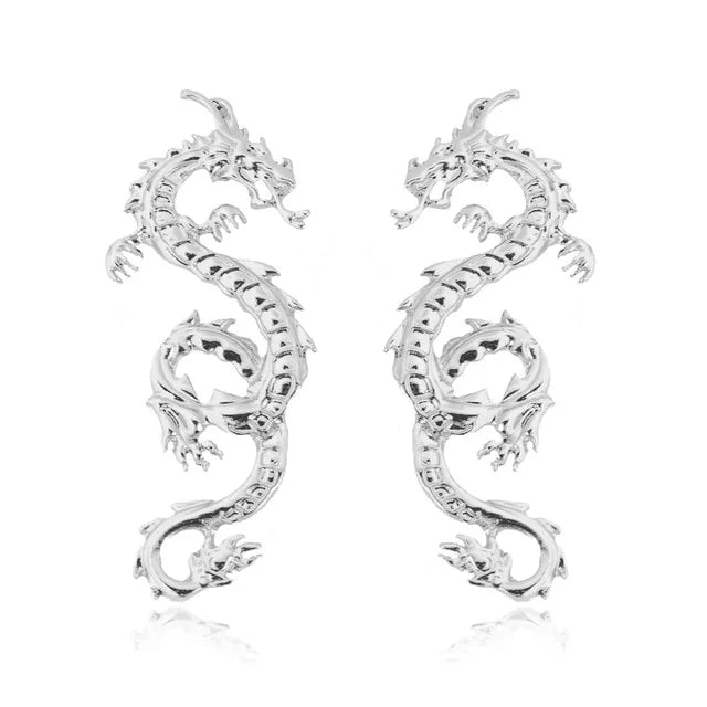 Dragon Long Earrings for Women