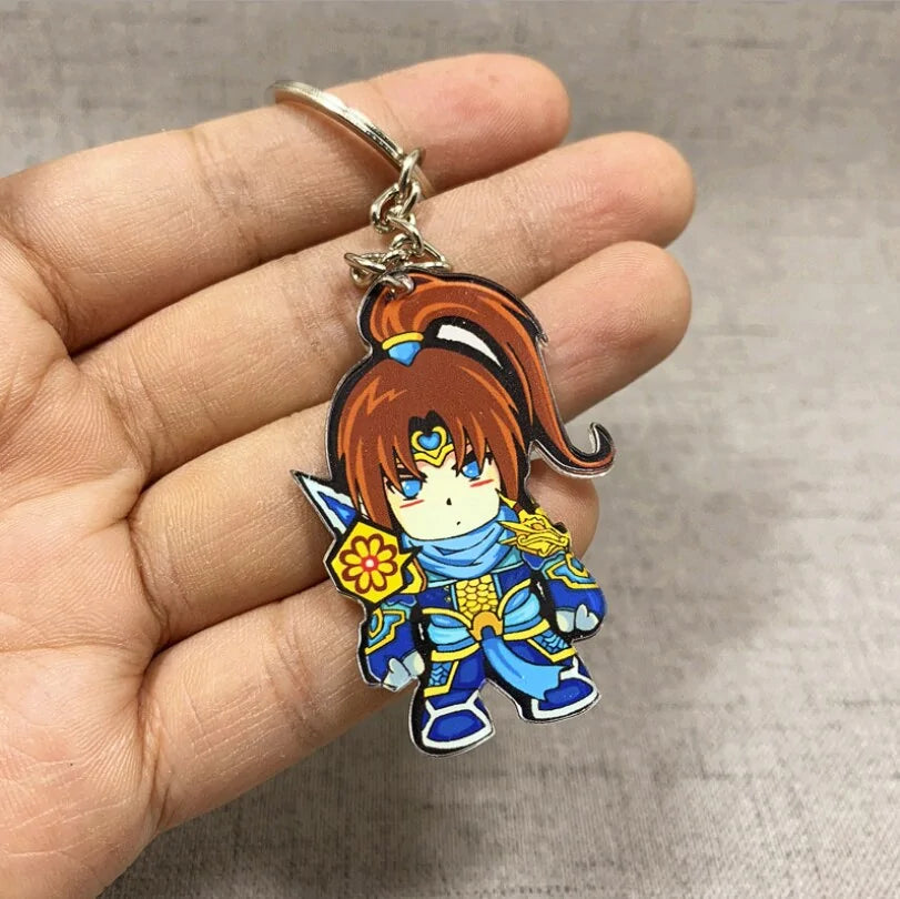 Cute Cartoon LOL Keychain